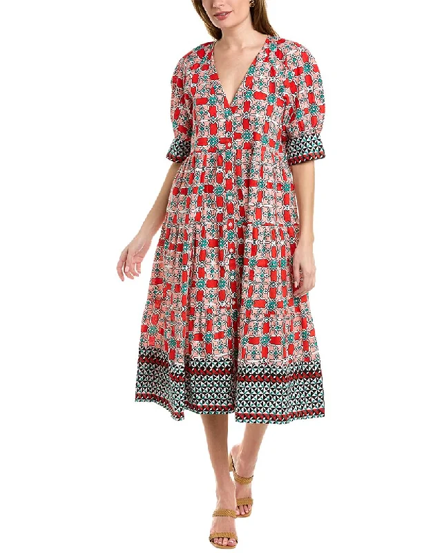 Now or Never Ro's Garden Ivan Midi Dress