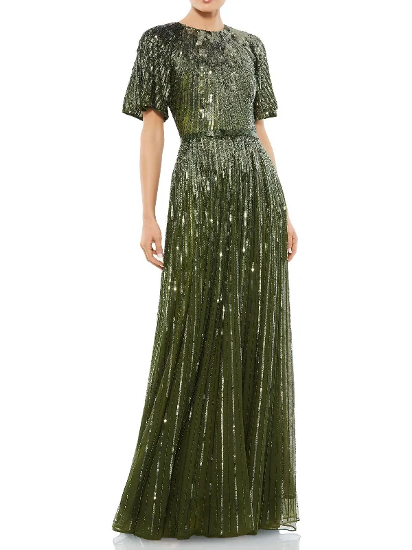 Unmissable Offer Womens Sequined Formal Evening Dress