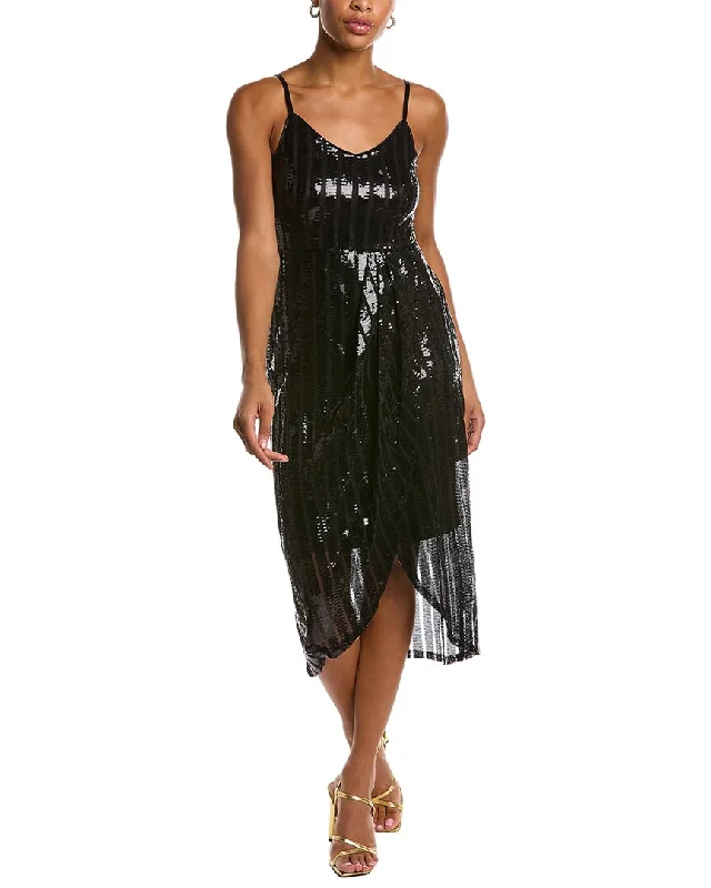 Savings Galore Nanette by Nanette Lepore Deco Sequin Cocktail Dress
