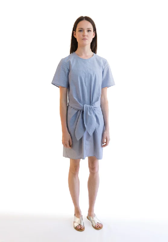 Overstock Trend Patterns TPC11 Knot Front Dress