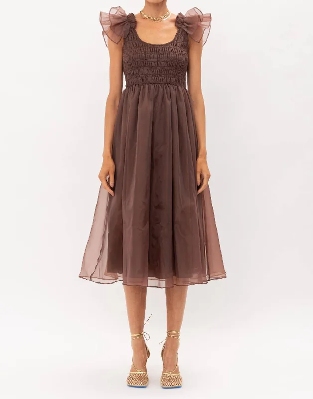 Sale Event Aurora Midi Dress in Brown