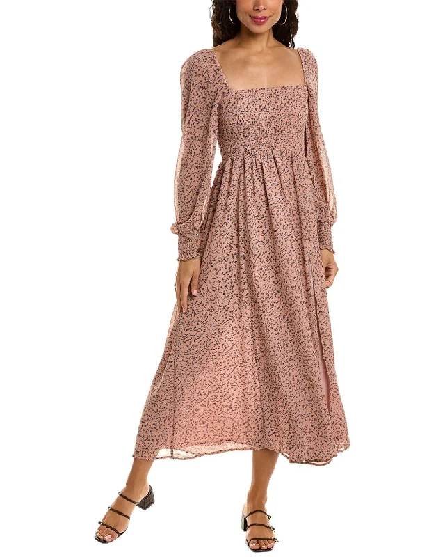 Reduced Prices O.P.T. Classic Smocked Maxi Dress