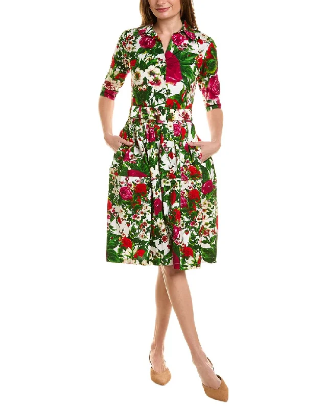 Act Now Samantha Sung Claire Shirtdress