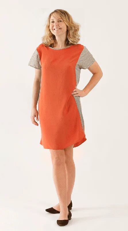 Daily Specials Sew Different Panel Dress and Tee