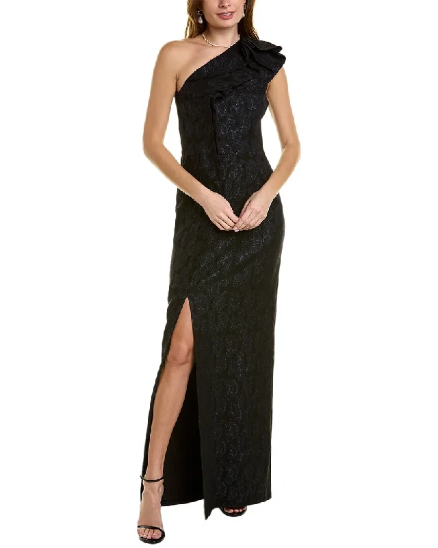 Get It Before It’s Gone Teri Jon by Rickie Freeman One-Shoulder Gown