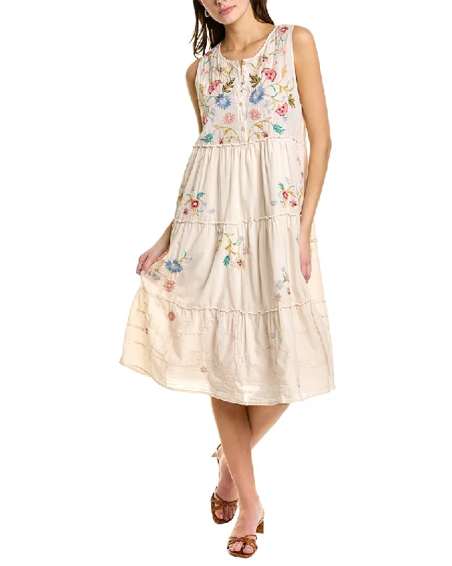 Today’s Deal Johnny Was Zanzibar Tiered Tank Dress