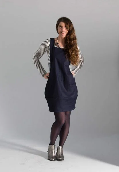Act Fast Sew Different Scoop Pinafore