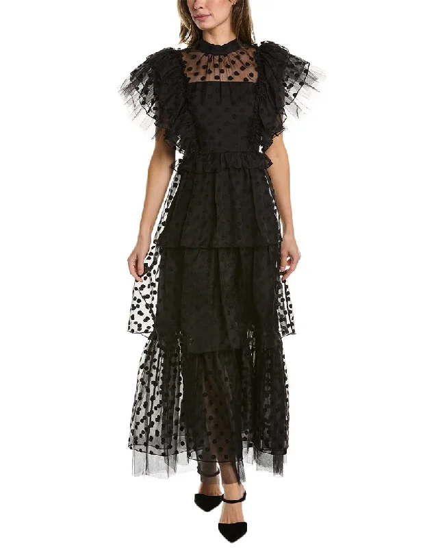 Price Reduction Hunter Bell Annabel Silk Maxi Dress