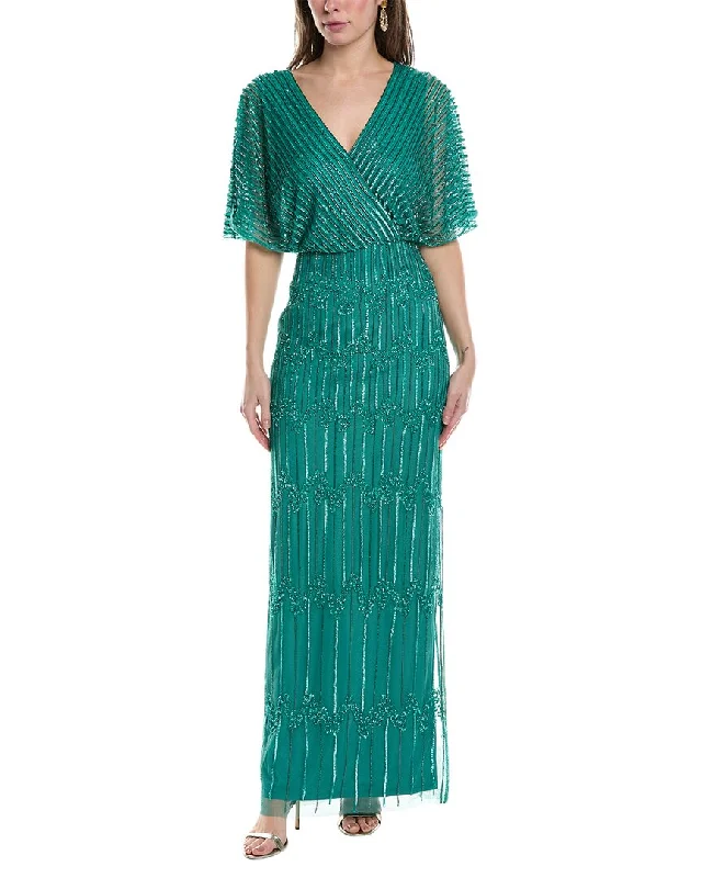 Steals and Deals Adrianna Papell 3/4-Sleeve Lace Dress