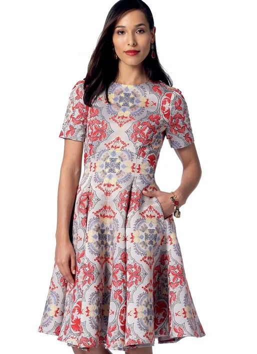 Referral Discount Vogue Dresses V9202