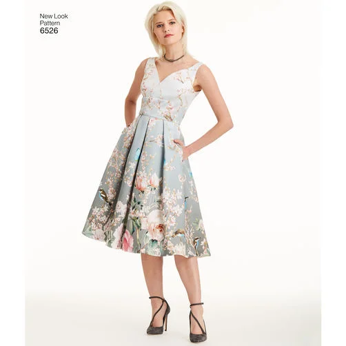 Limited Quantity New Look Dress N6526
