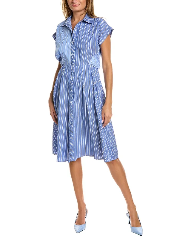 Markdown Madness Gracia Striped Shirtdress