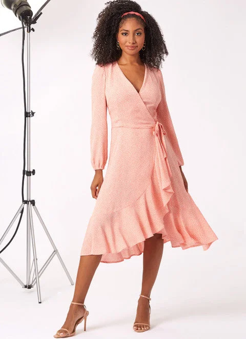 Season Finale Sale New Look Wrap Dress N6750