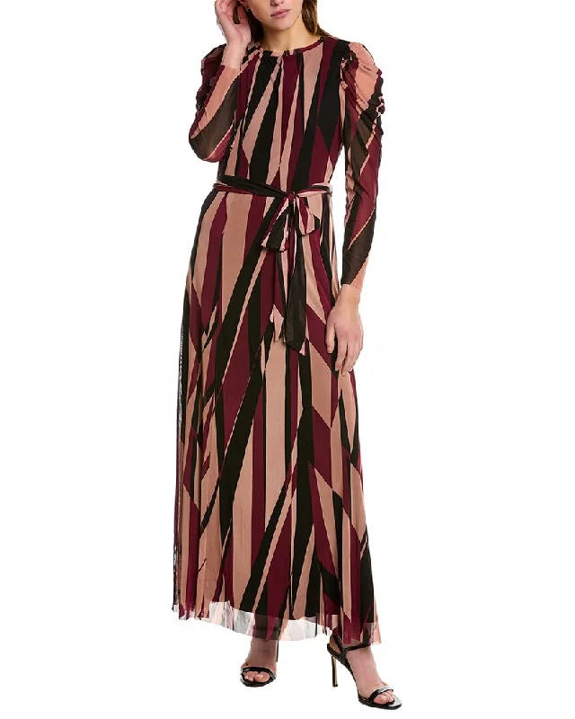 Weekend Deal Anne Klein Mesh Maxi Dress