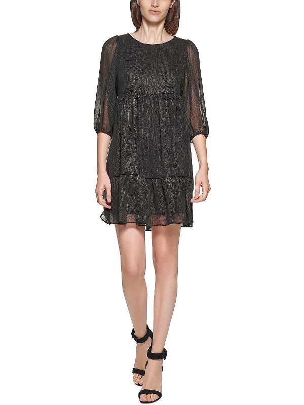 Special Savings Womens Empire Waist Short Mini Dress