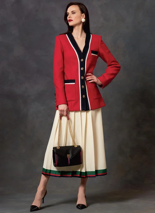 The Best Prices Vogue Jacket, Dress and Skirt V1643