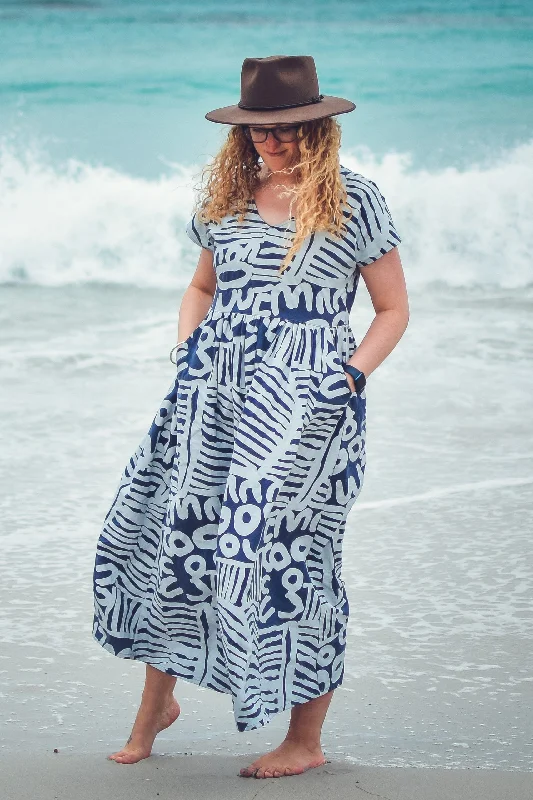One-DAY Sale Waves & Wild Kinjarling Dress