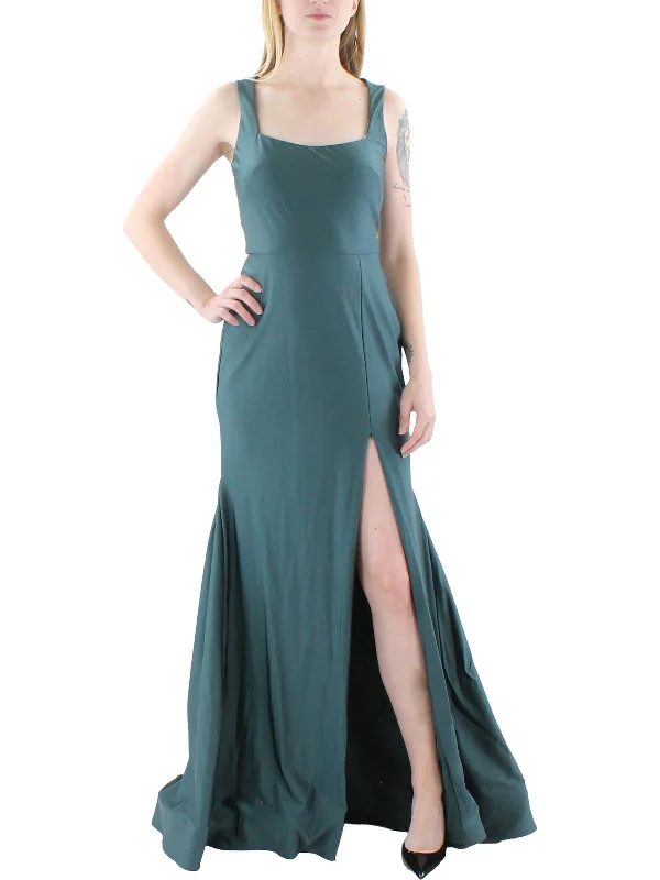 Best Deals Womens Satin Mermaid Evening Dress