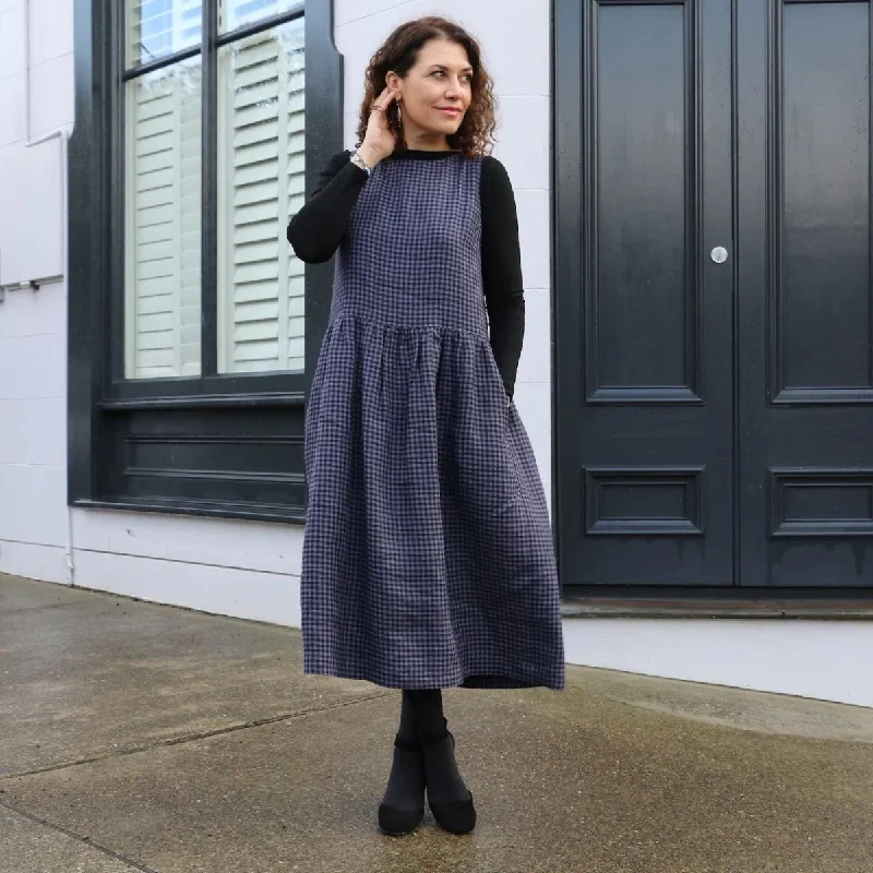 Members Only Tessuti Fabrics Felicia Pinafore Dress