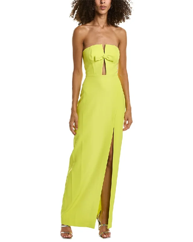 Deal Dash Liv Foster Crepe Column Gown