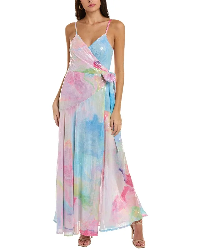 Instant Discount Hutch Alden Maxi Wrap Dress