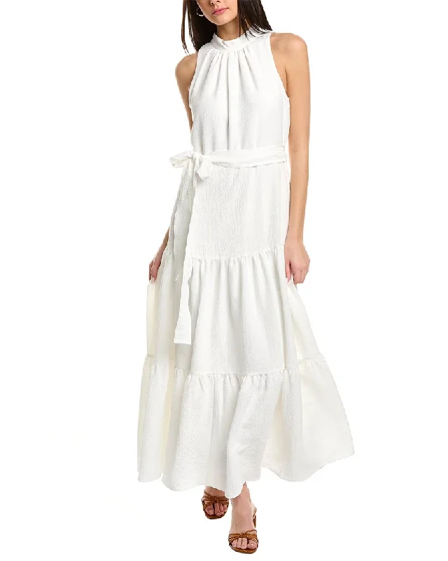 Steals and Deals Anne Klein Bubble Crepe Midi Dress