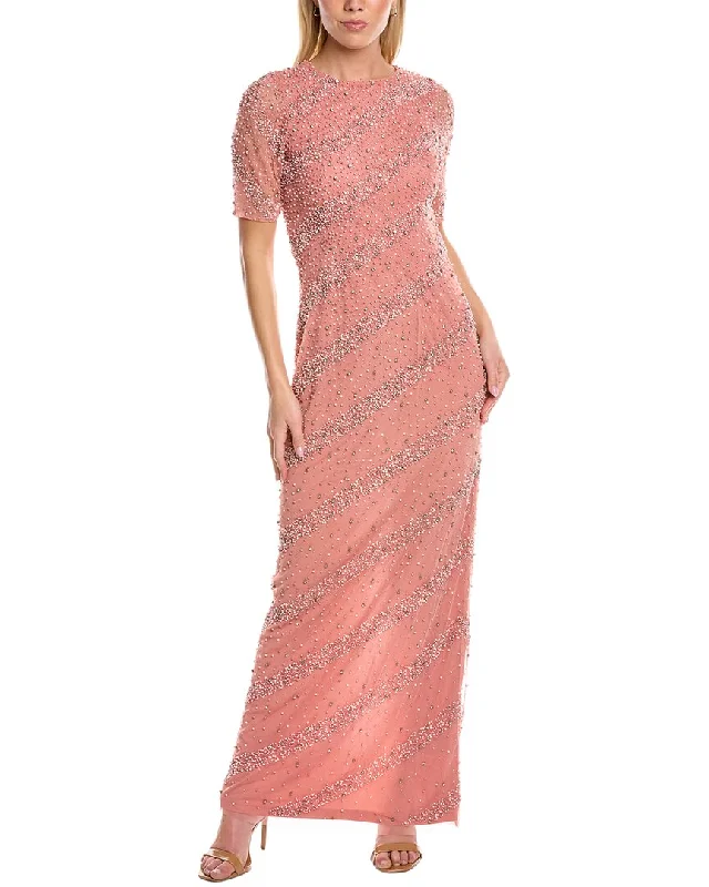 Big Discounts Aidan Mattox Beaded Gown