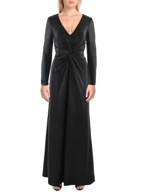 Instant Discount Womens Jersey Shimmer Evening Dress