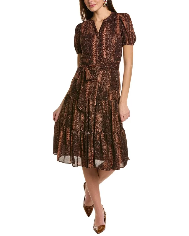 Mega Sale Nanette Nanette Lepore Tie Waist Shirtdress