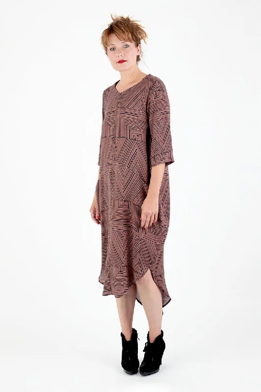 Inventory Reduction Schnittchen Patterns Trine Cocoon Dress