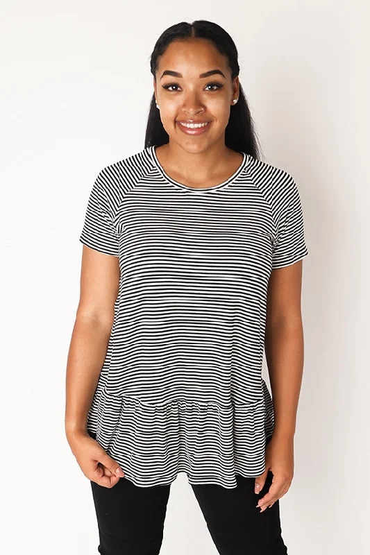 Clearance Event Chalk and Notch Waterfall Raglan Top & Dress