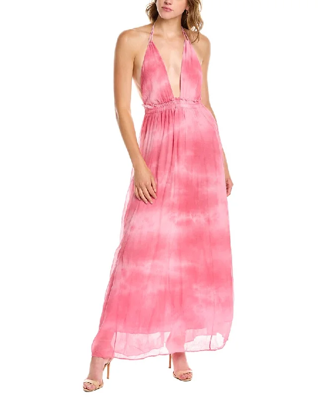 Deal Zone LoveShackFancy Livia Silk Dress