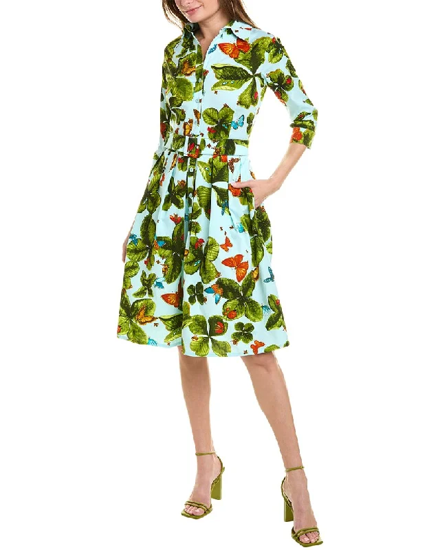 Buy More, Save More Samantha Sung Audrey 1 3/4-Sleeve Shirtdress