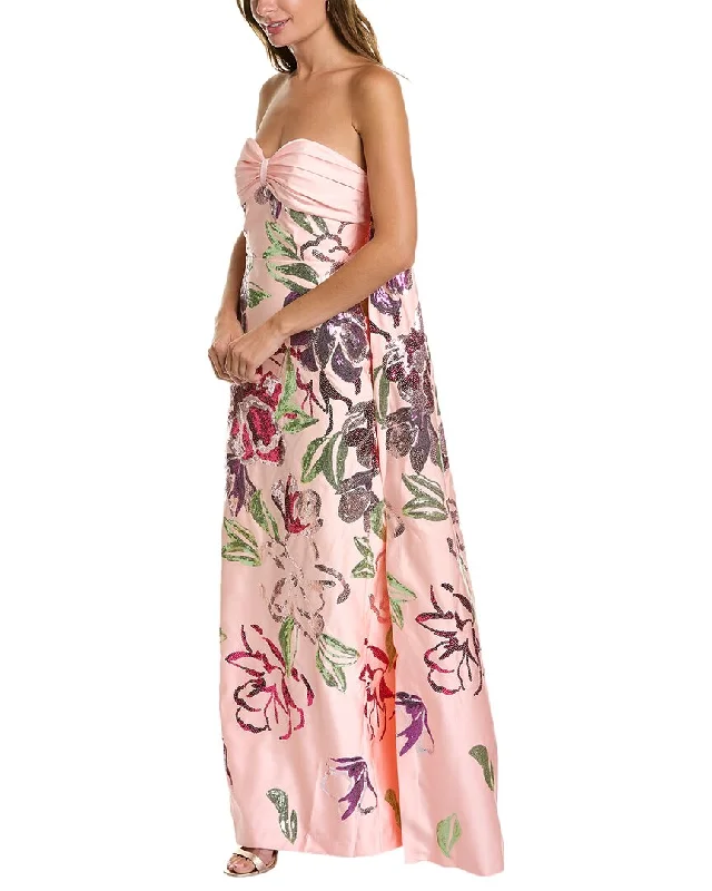 Limited Time Discount Marchesa Notte Sequin Gown