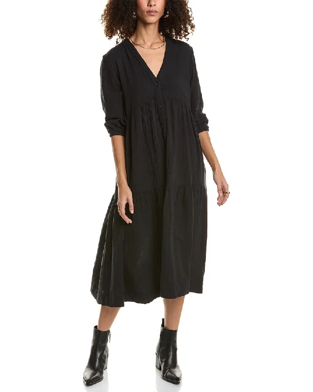 Early Access Johnny Was Gauze Midi Dress