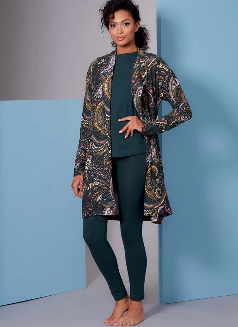 Price Slash Vogue Robe, Top, Dress and Trousers V1852