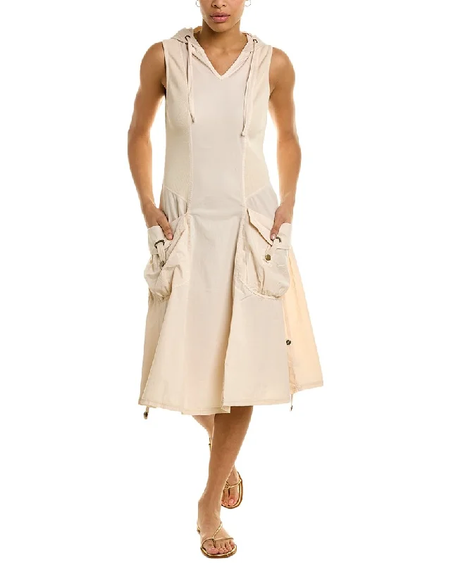 Best Bargains XCVI Jour Hooded Midi Dress