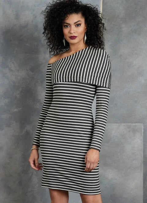 Limited Time Vogue Dress V1906