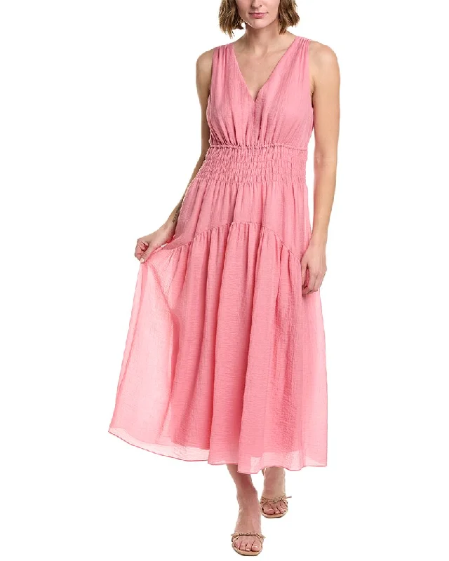 Savings Alert Vince Smocked A-Line Dress