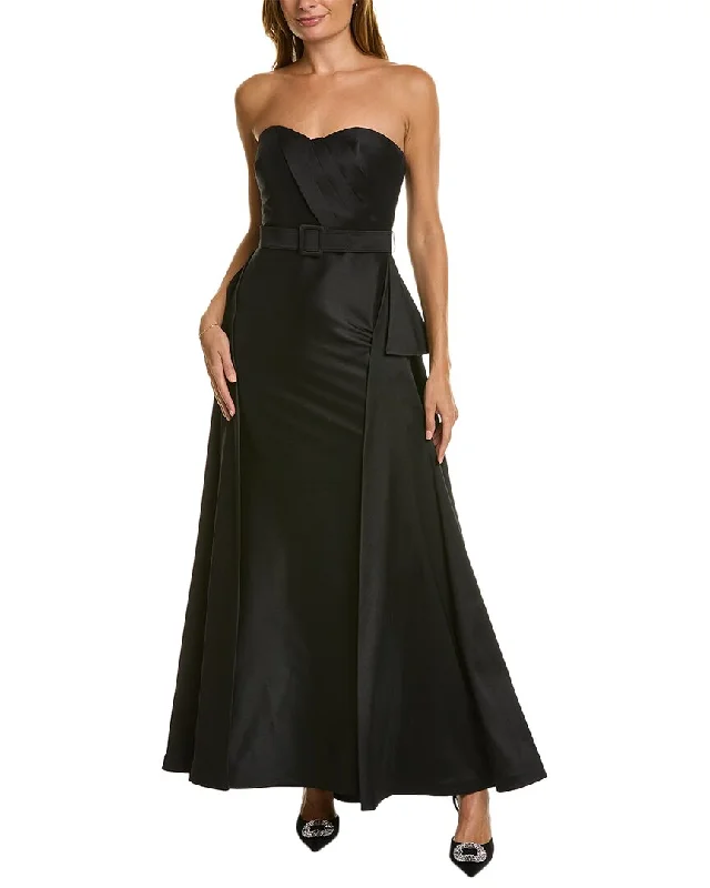 Lowest Prices Badgley Mischka Draped Gown
