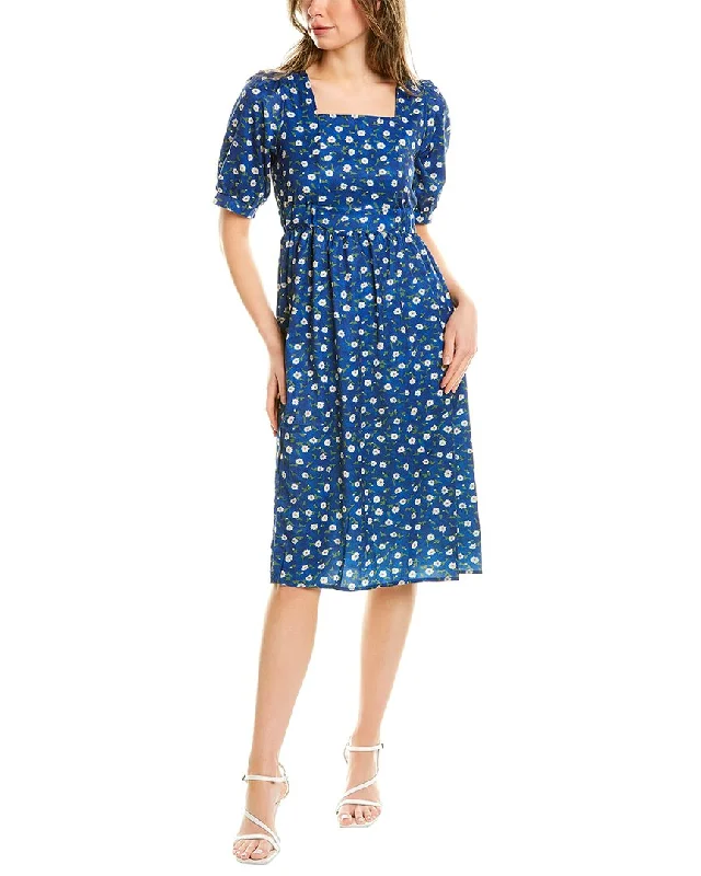 Online Only Stellah Floral Midi Dress