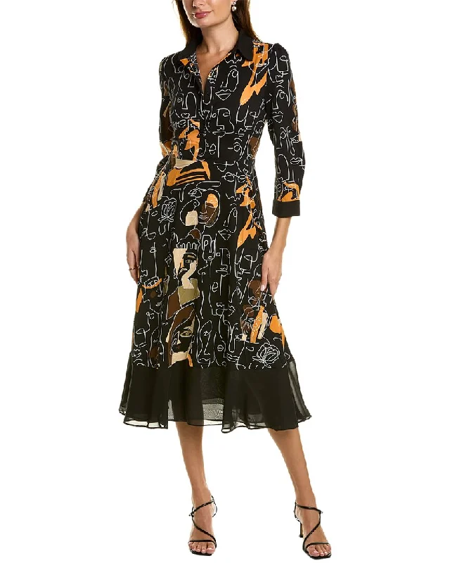 Big Savings Gracia Printed Midi Dress