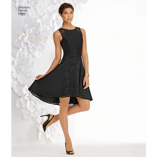 Super Bargain Simplicity Special Occasion Dress S1195