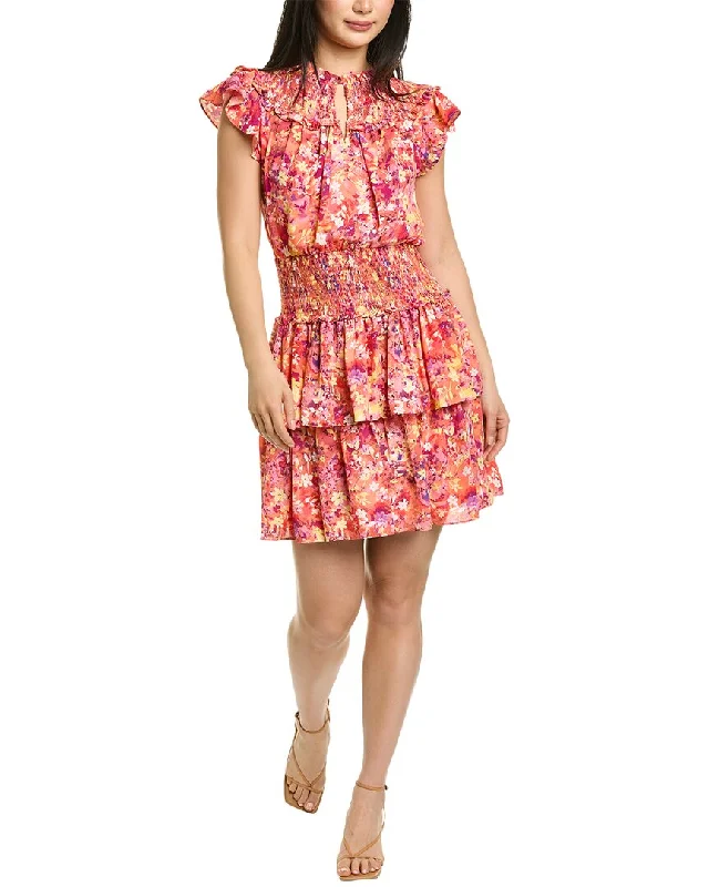 Weekend Flash Sale BCBGMAXAZRIA Smocked Mini Dress