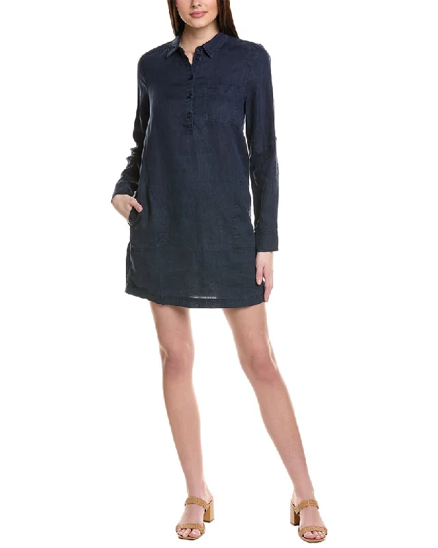 Special Price Michael Stars Eleanor Utility Linen Shirtdress