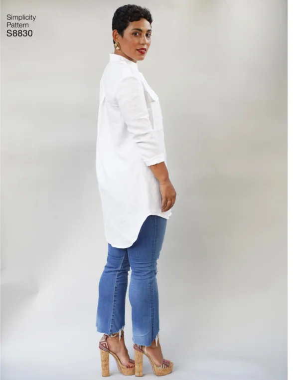 Stock Clearance Simplicity Shirtdress S8830