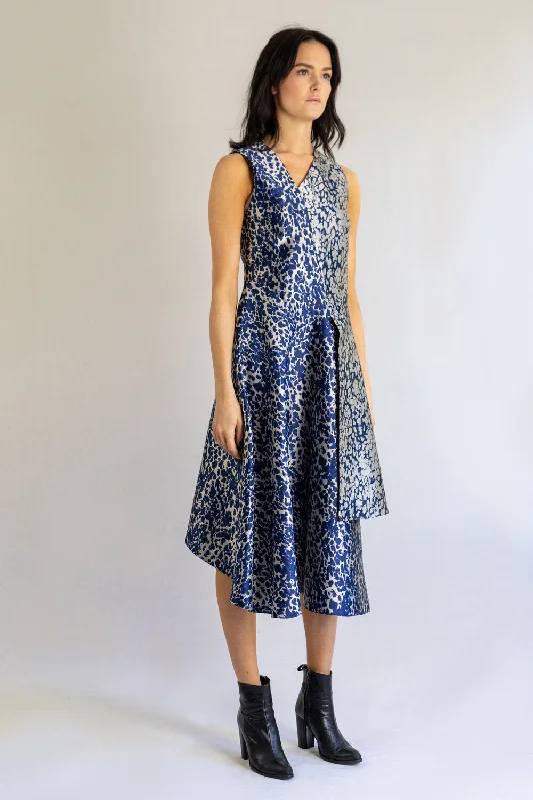 Final Markdown Trend Patterns TPC2 Asymmetric Hem Dress