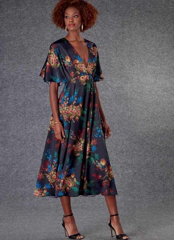 Exclusive Savings Vogue Dress V1801