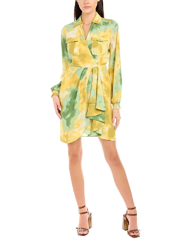 Act Fast Toccin Sarong Shirtdress