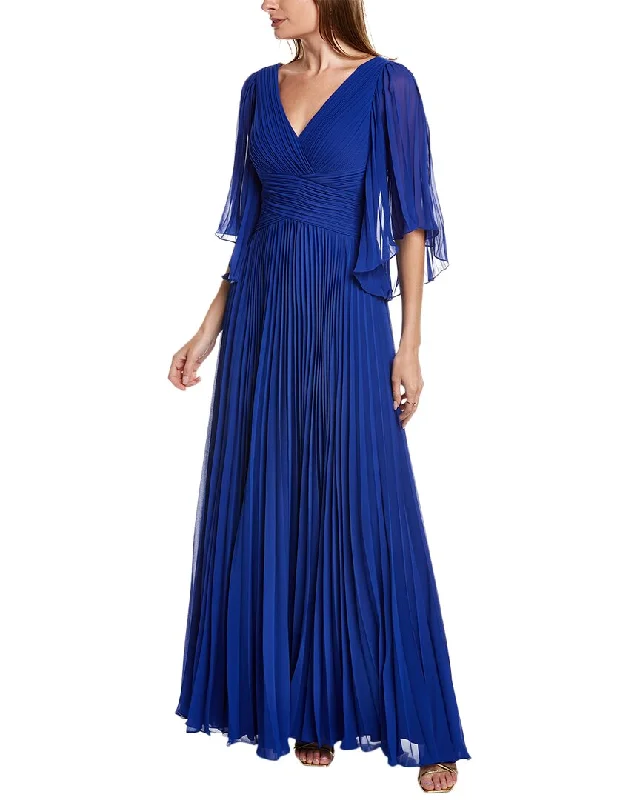 Loyalty Reward Teri Jon by Rickie Freeman Accordion Pleated Gown